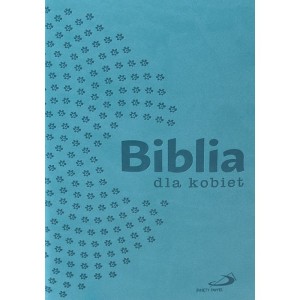 Biblia dla kobiet z paginatorami, turkusowa
