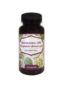 Franciszkański RESVERATROL OPC Utrzymanie zdrowia serca