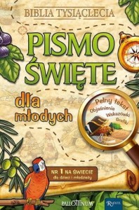 BIBLIA TYSIĄCLECIA - PISMO ŚWIĘTE STAREGO I NOWEGO TESTAMENTU "z papugą"