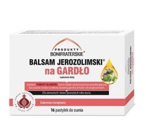 Bonifraterski Balsam Jerozolimski - pastylki