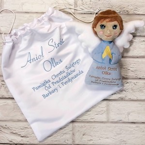 Pluszowy Anioł chłopiec, personalizowany