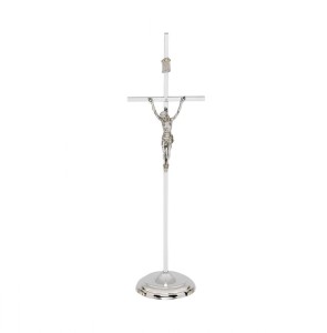 Krzyż stojący nowoczesny h 250mm Stal Nierdzewna